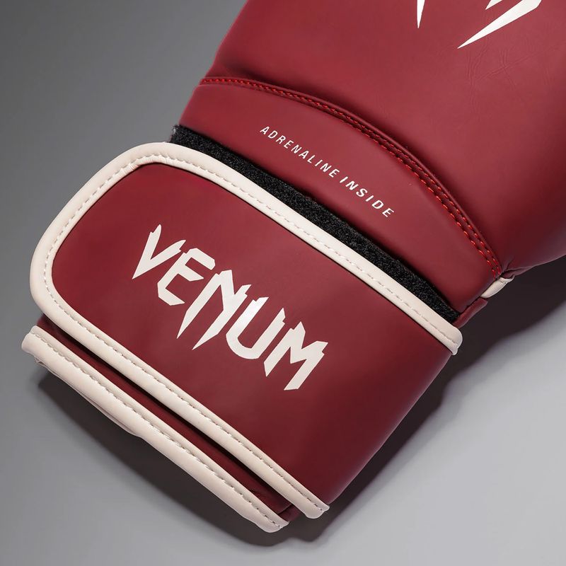 Guantoni da boxe Venum Contender 1.5 burgundy/sand 4
