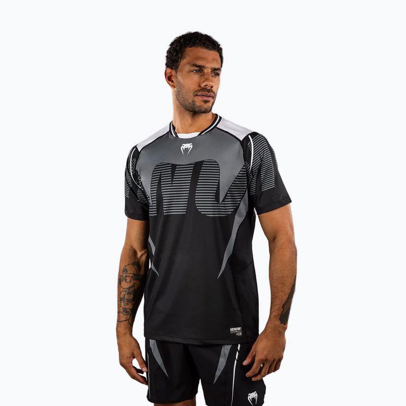 T-shirt uomo Venum Adrenaline Dry-tech black/silver grey