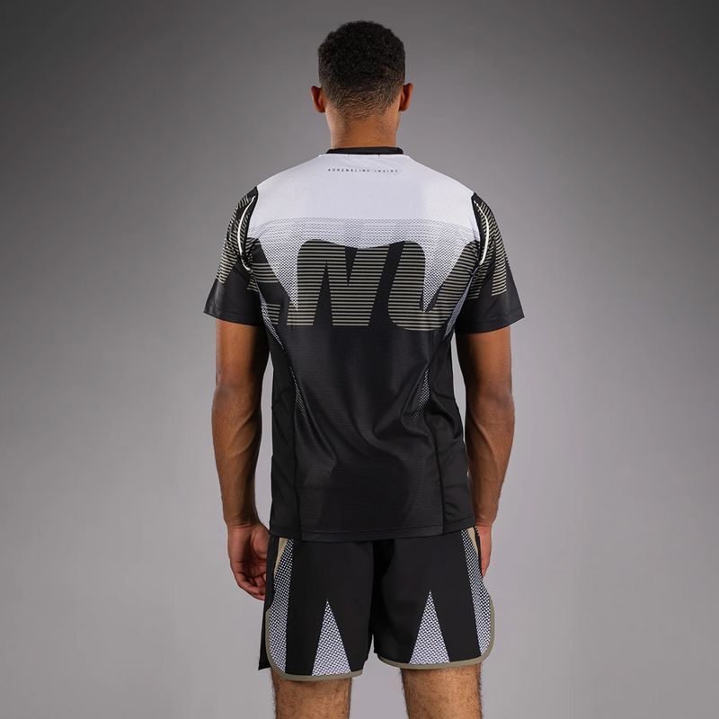 T-shirt uomo Venum Adrenaline Dry-tech black/sand 3