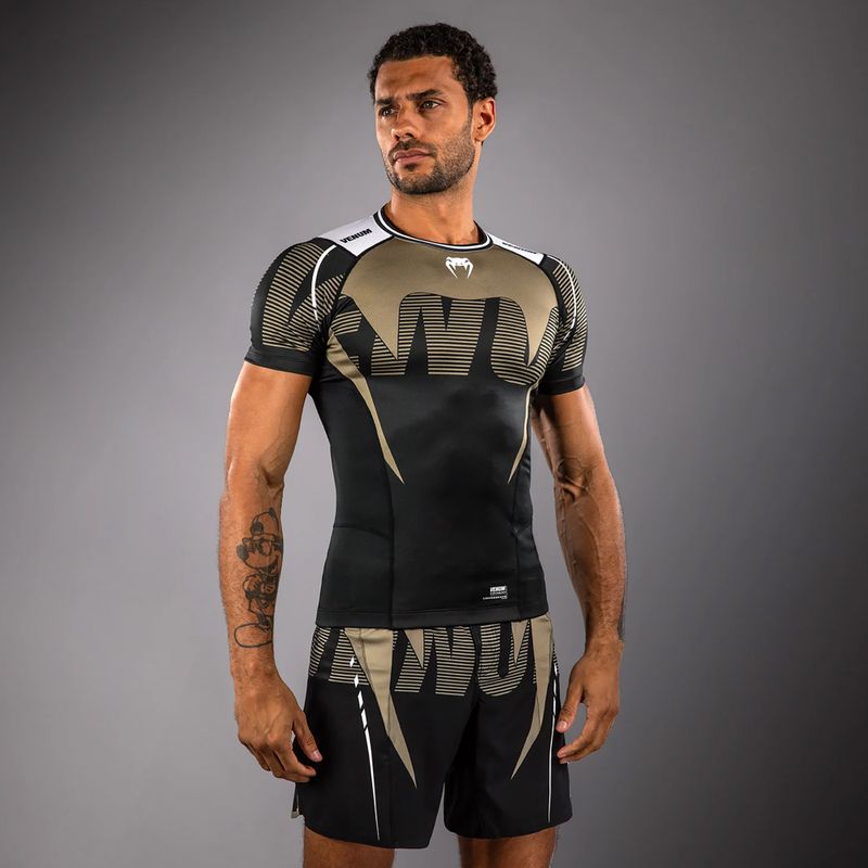 Rashguard uomo Venum Adrenaline Rashguard black/sand 4