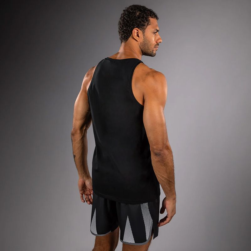 T-shirt uomo Venum Adrenaline black/silver grey 2