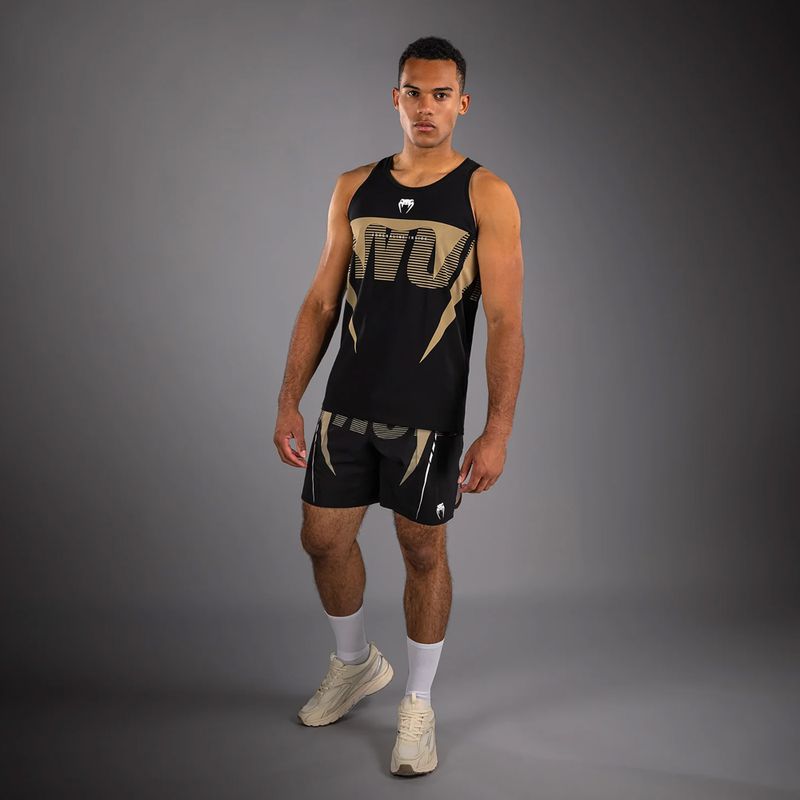 T-shirt uomo Venum Adrenaline black/sand 2