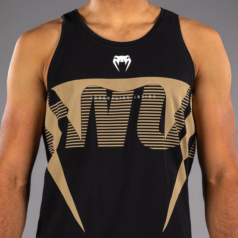 T-shirt uomo Venum Adrenaline black/sand 5