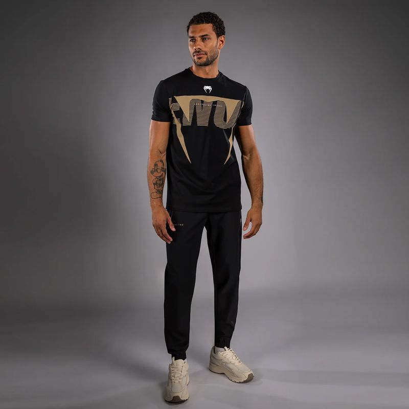 T-shirt uomo Venum Adrenaline black/sand 2