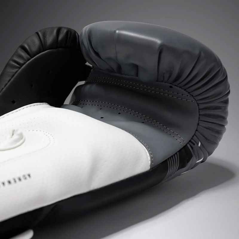 Guantoni da boxe Venum Adrenaline Boxing black/silver grey 3