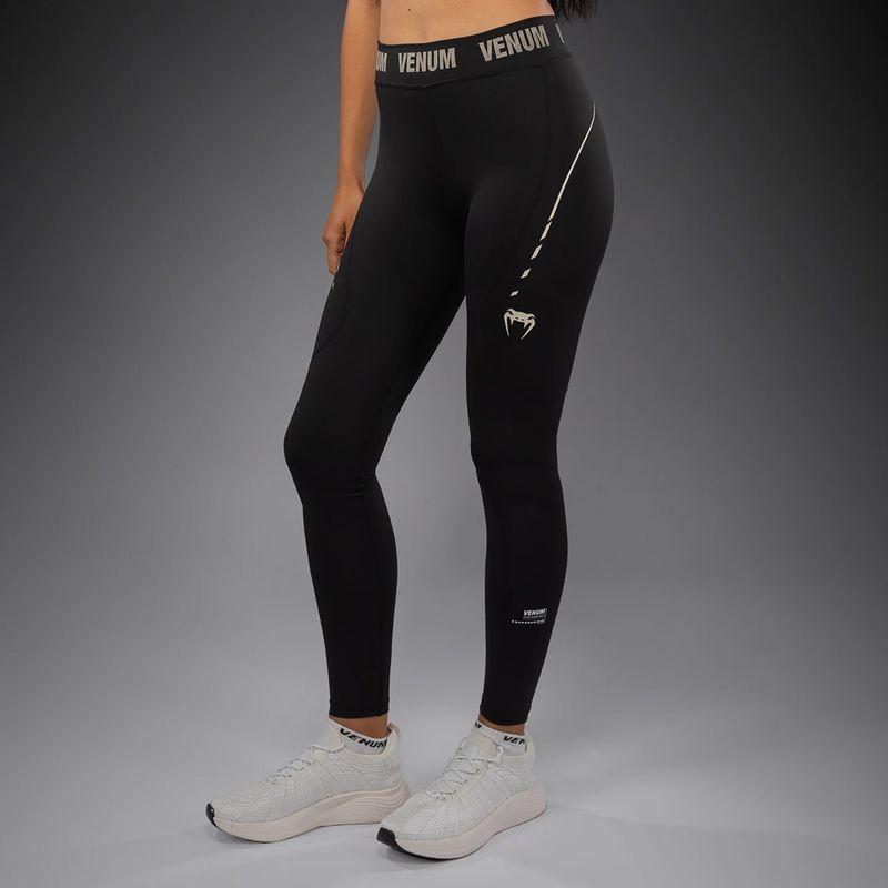 Leggings sportivi da donna Venum Adrenaline black/ivory 4
