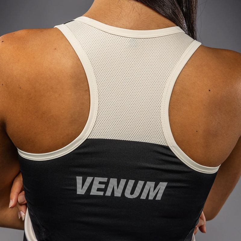 Canotta donna Venum Adrenaline Dry Tech Tank Top Black/Ivory 5
