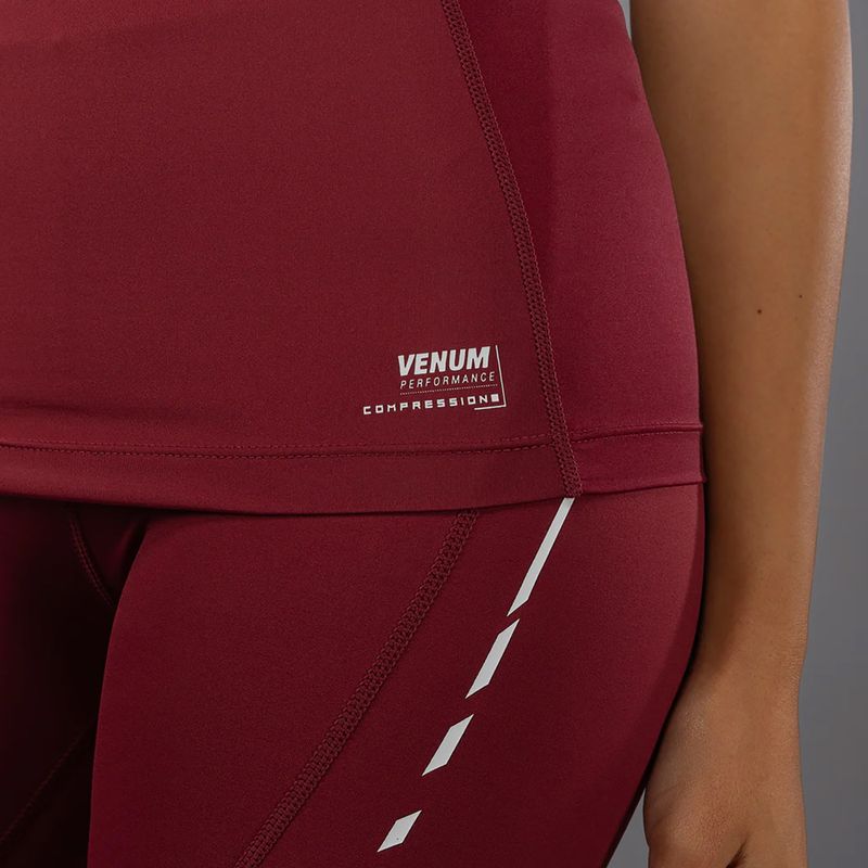 Canotta donna Venum Adrenaline Dry Tech Tank Top burgundy/pink 5
