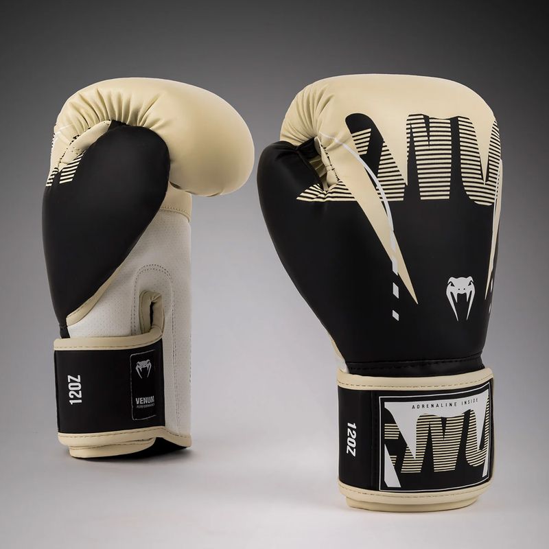 Guantoni da boxe Venum Adrenaline Boxing black/ivory 2
