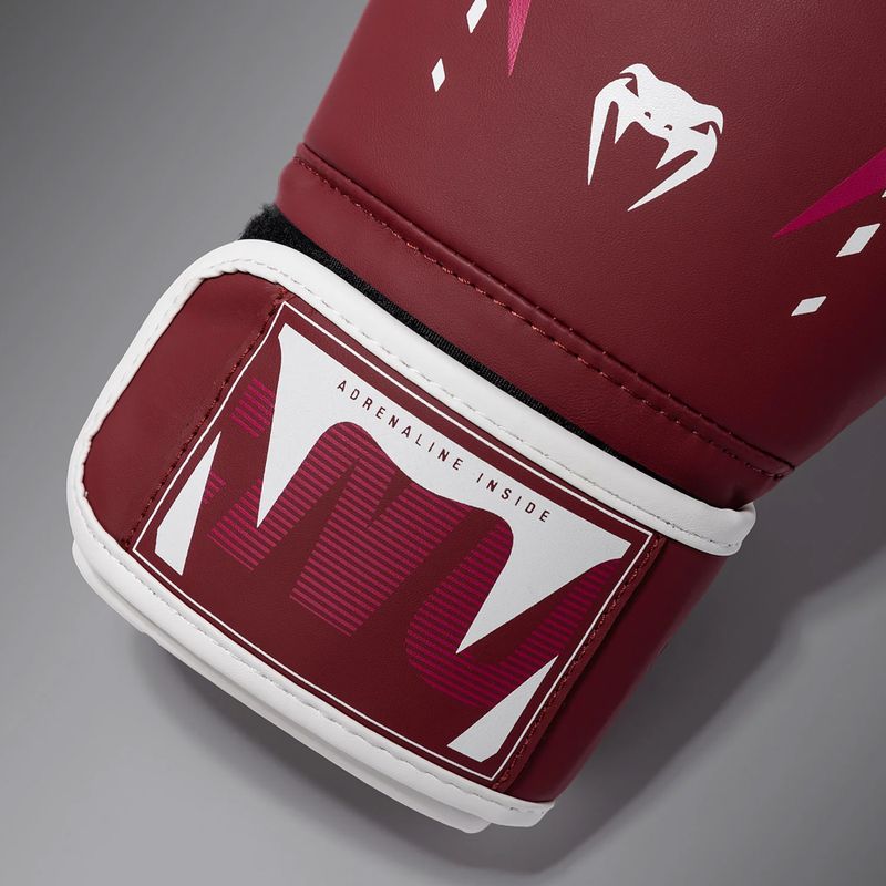 Guantoni da boxe Venum Adrenaline Boxing burgundy/pink 4