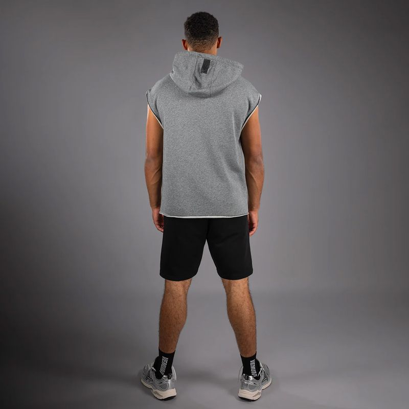 Felpa uomo Venum Boxing VT Sleeveless Hoodie heather grey 2