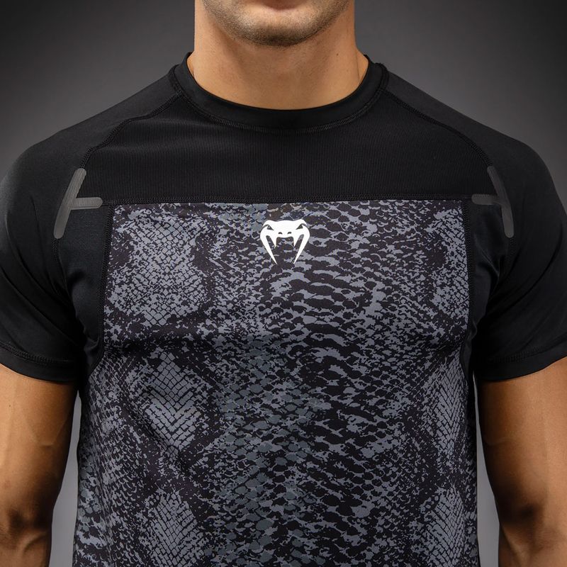 T-shirt uomo Venum G-Fit Scales Dry-Tech black/charcoal grey 4