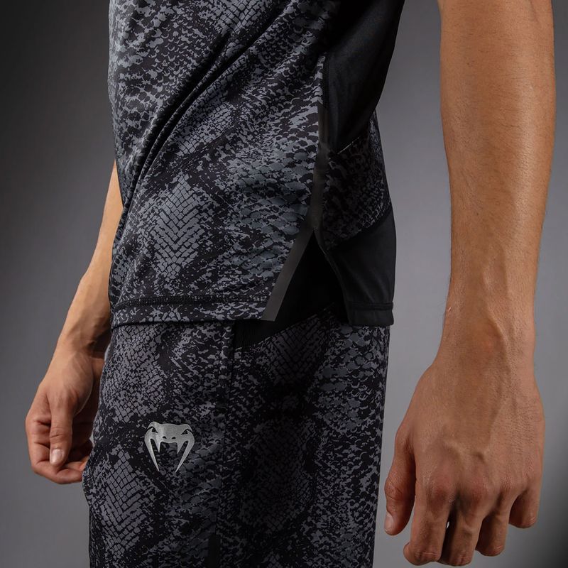 T-shirt uomo Venum G-Fit Scales Dry-Tech black/charcoal grey 5