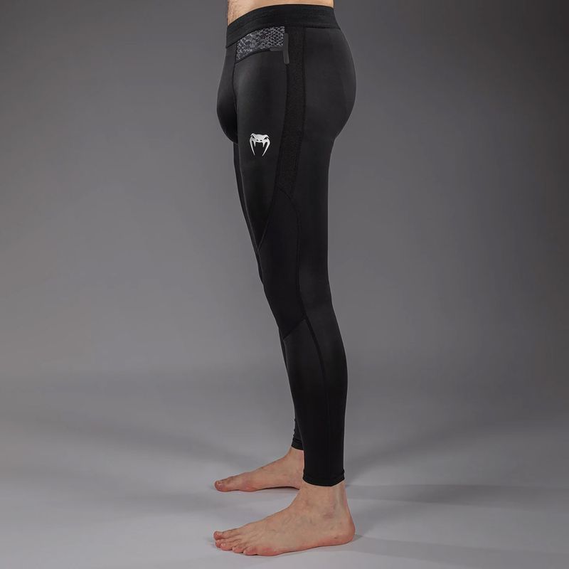 Leggings da allenamento uomo Venum G-Fit Scales black/charcoal grey 4