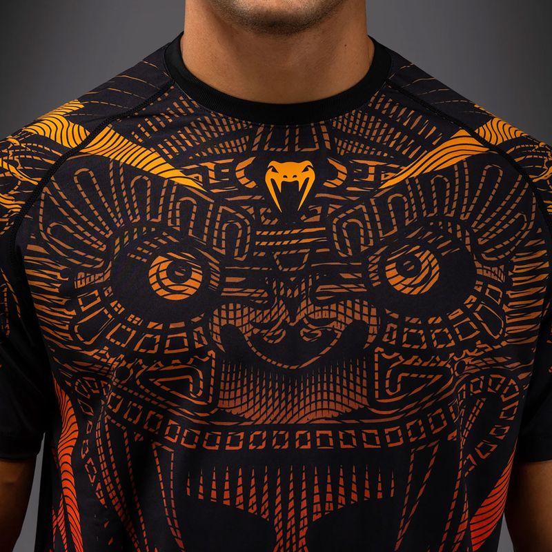T-shirt uomo Venum Quetzal Fury Dry-Tech black/fury red/tangerine 5