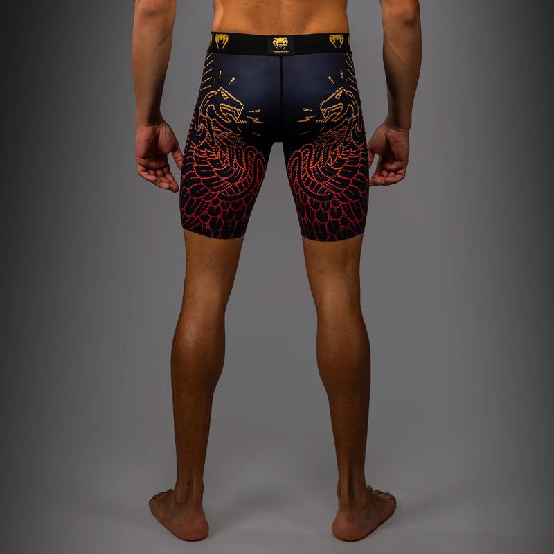 Pantaloncini da allenamento uomo Venum Quetzal Fury Vale Tudo black/fury red/tangerine 3