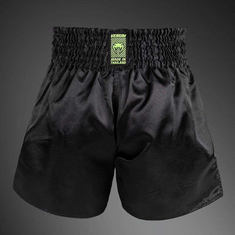 Pantaloncini da allenamento uomo Venum Classic Evo Muay Thai black/neon yellow 2