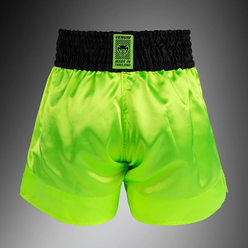 Pantaloncini da allenamento uomo Venum Classic Evo Muay Thai neon yellow/black 2