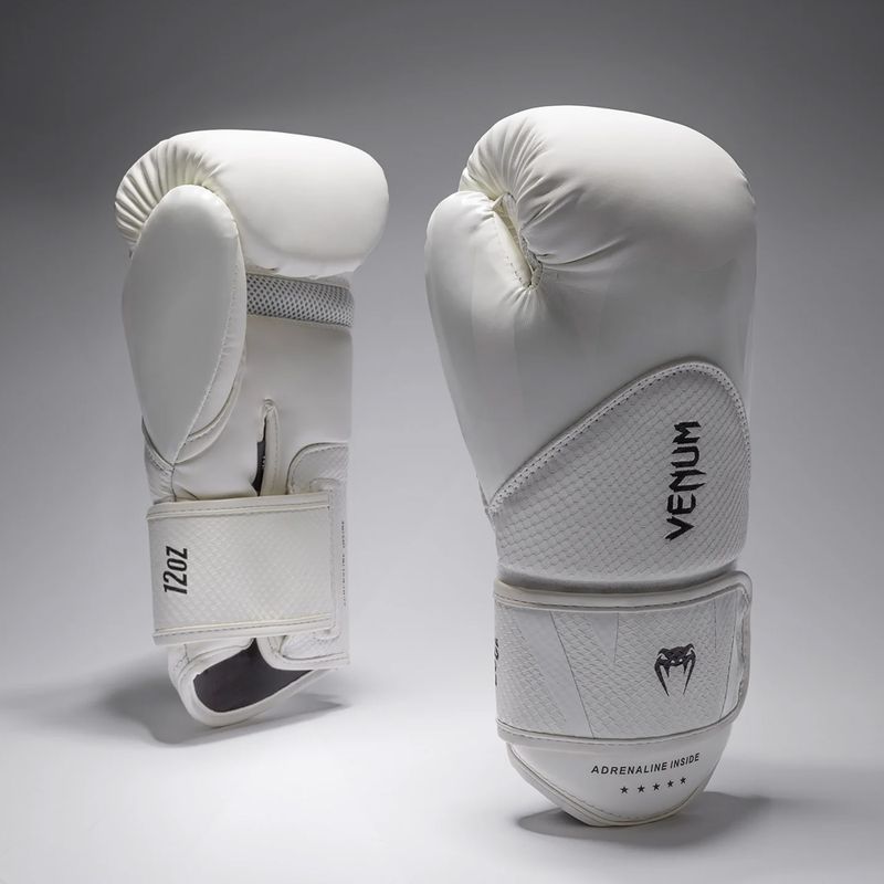 Guantoni da boxe uomo Venum Challenger 4.0 ivory 2