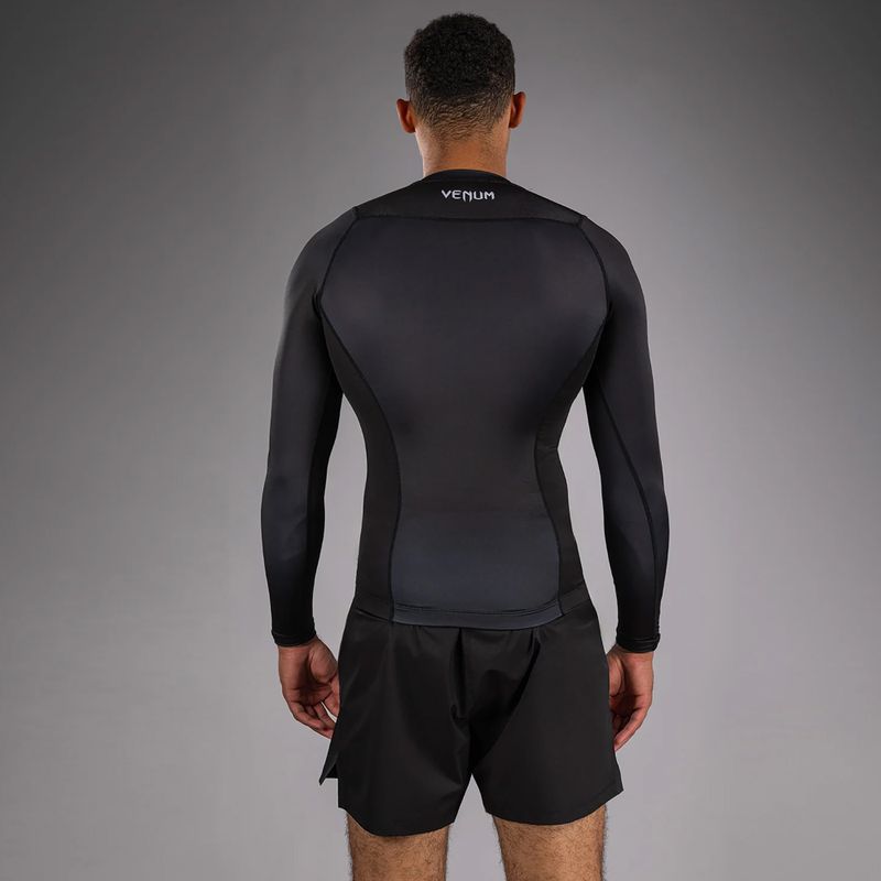 Rashguard a maniche lunghe da uomo Venum No Gi Rashguards black/white 3