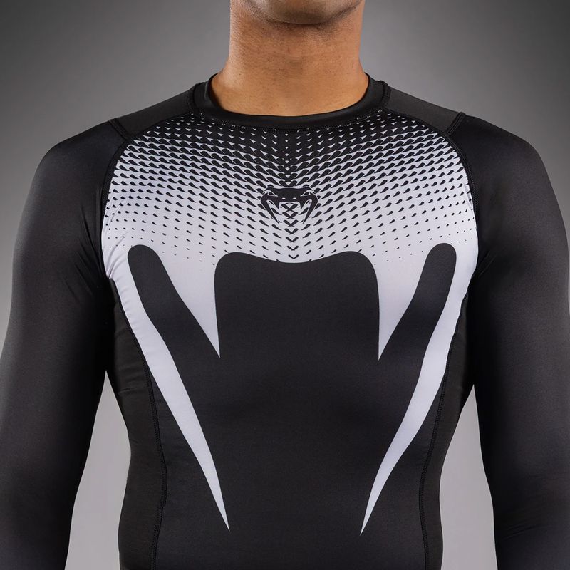 Rashguard a maniche lunghe da uomo Venum No Gi Rashguards black/white 6