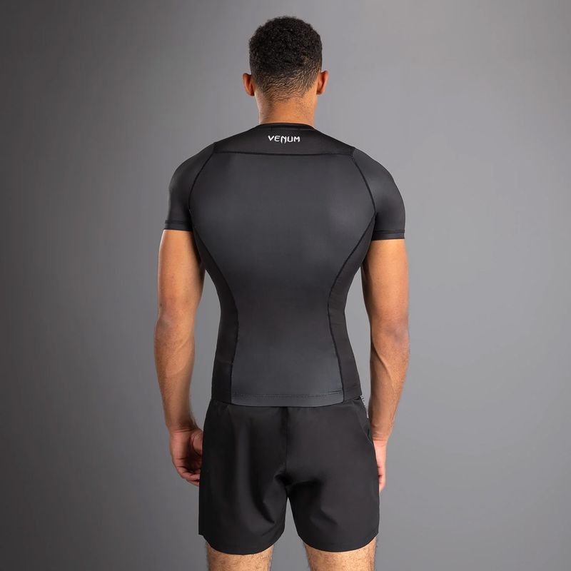 Rashguard uomo Venum No Gi Rashguards black/silver grey 3