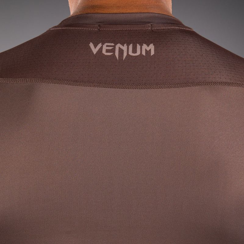 Rashguard uomo Venum No Gi chocolate brown 6