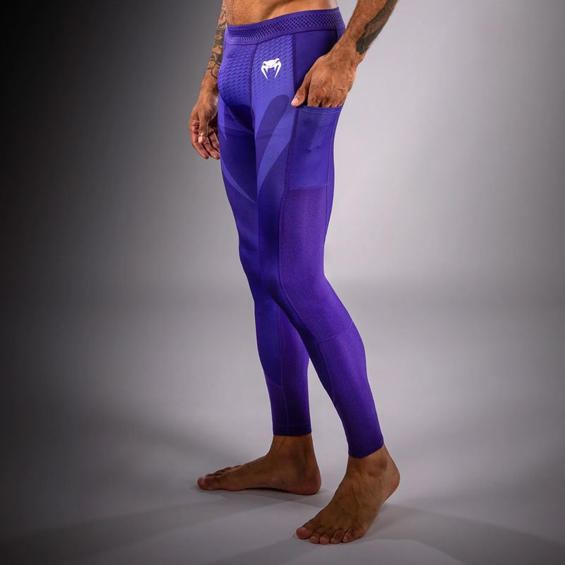 Leggings da allenamento uomo Venum No Gi Spats purple 4