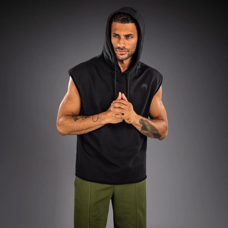 Felpa uomo Venum Divide Sleeveless Hoodie black 4