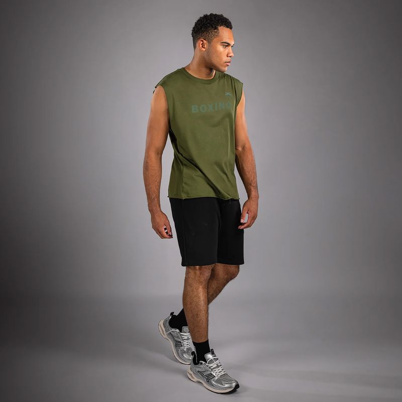 T-shirt uomo Venum Boxing VT Sleeveless military green 2
