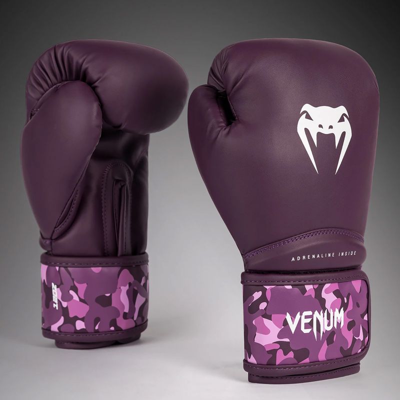 Guantoni da boxe donna Venum Iris Boxing plum/pink 2