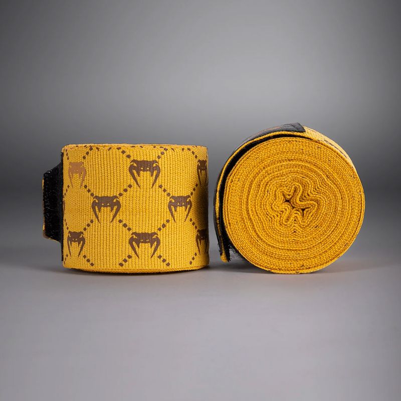Bende da boxe Venum Monogram Hand Wraps Advanced 250 cm brown 2