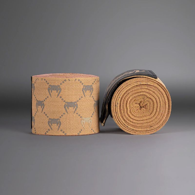 Bende da boxe Venum Monogram Hand Wraps Advanced 250 cm sand 2