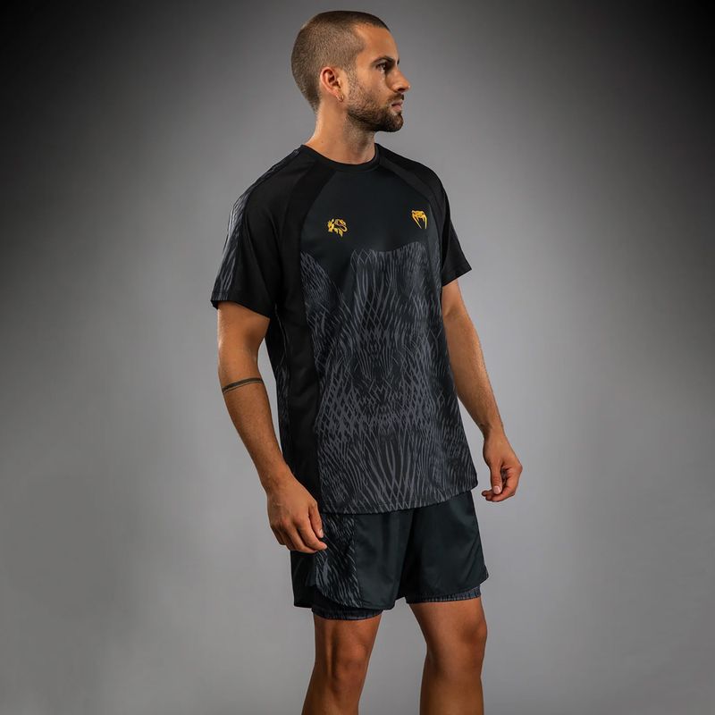 T-shirt uomo Venum x Chimaev Dry Tech black/grey 4