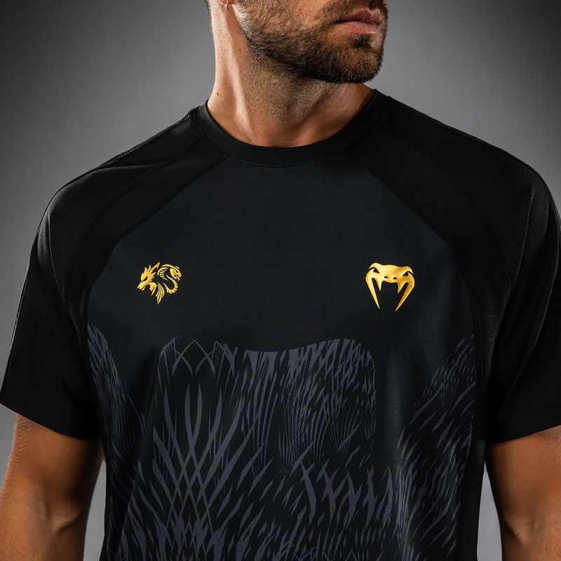 T-shirt uomo Venum x Chimaev Dry Tech black/grey 6
