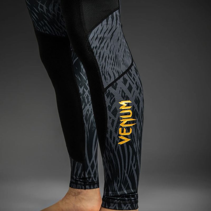 Leggings da allenamento uomo Venum x Chimaev Spats black/grey 8