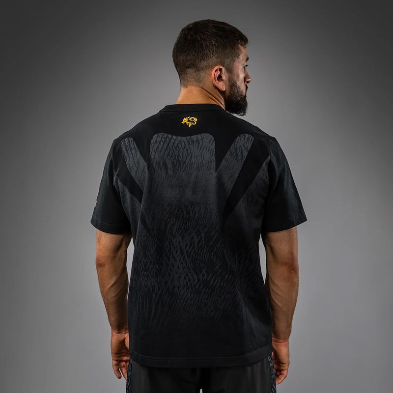 T-shirt uomo Venum x Chimaev black/grey 2