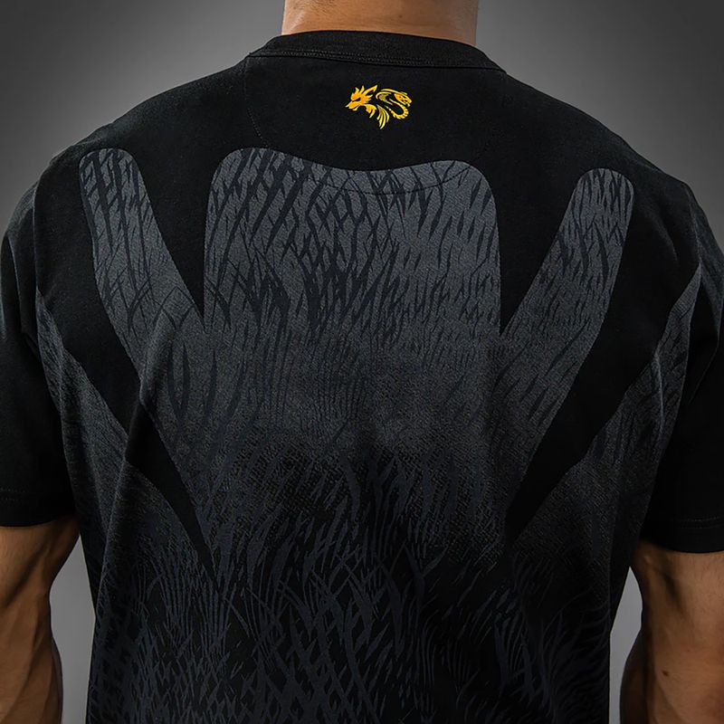 T-shirt uomo Venum x Chimaev black/grey 6