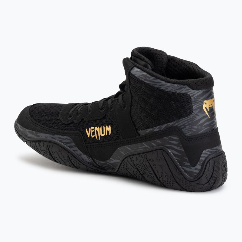 Scarpe da wrestling Venum x Chimaev Wrestling black/grey 3