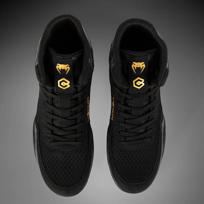 Scarpe da wrestling Venum x Chimaev Wrestling black/grey 9