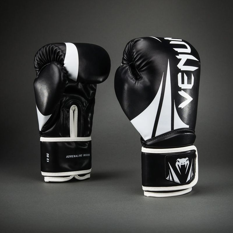 Guantoni da boxe Venum Challenger 2.5 Boxing black/white 2