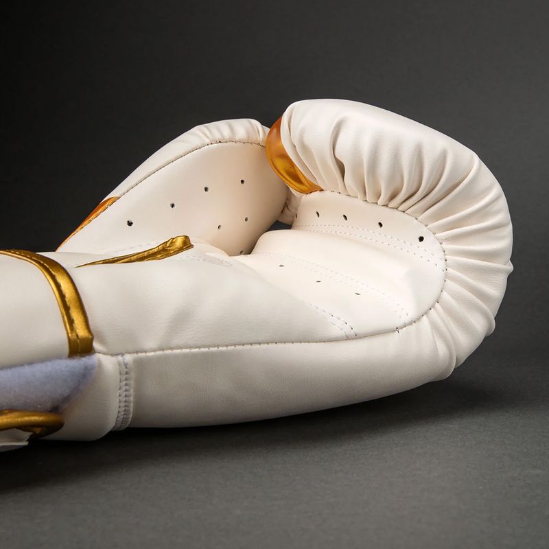 Guantoni da boxe Venum Challenger 2.5 Boxing white/gold 3