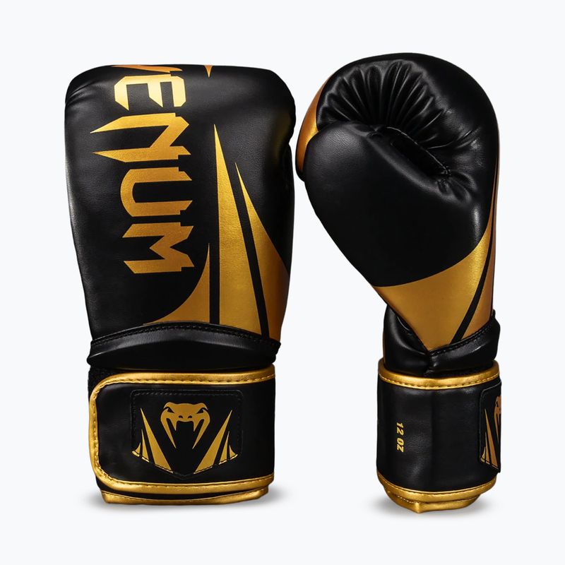 Guantoni da boxe Venum Challenger 2.5 Boxing black/gold