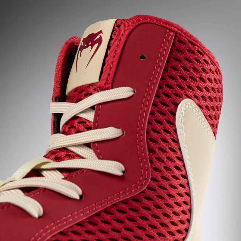 Scarpe da boxe da uomo Venum Contender Boxing ruby red/ivory 10