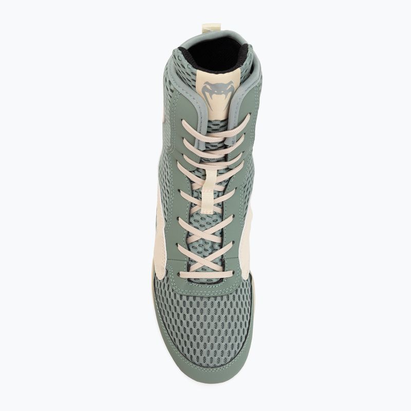 Scarpe da boxe uomo Venum Contender Boxing aqua green/ivory 5