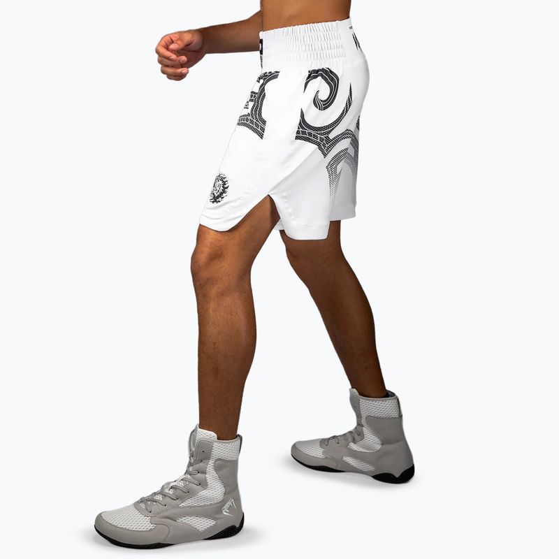 Pantaloncini da allenamento uomo Venum x Mike Tyson Tiger optical white/deep black 4