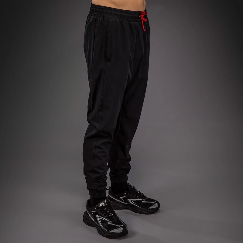 Pantaloni da allenamento uomo Venum x Mike Tyson Tiger Joggers deep black/intense red 4