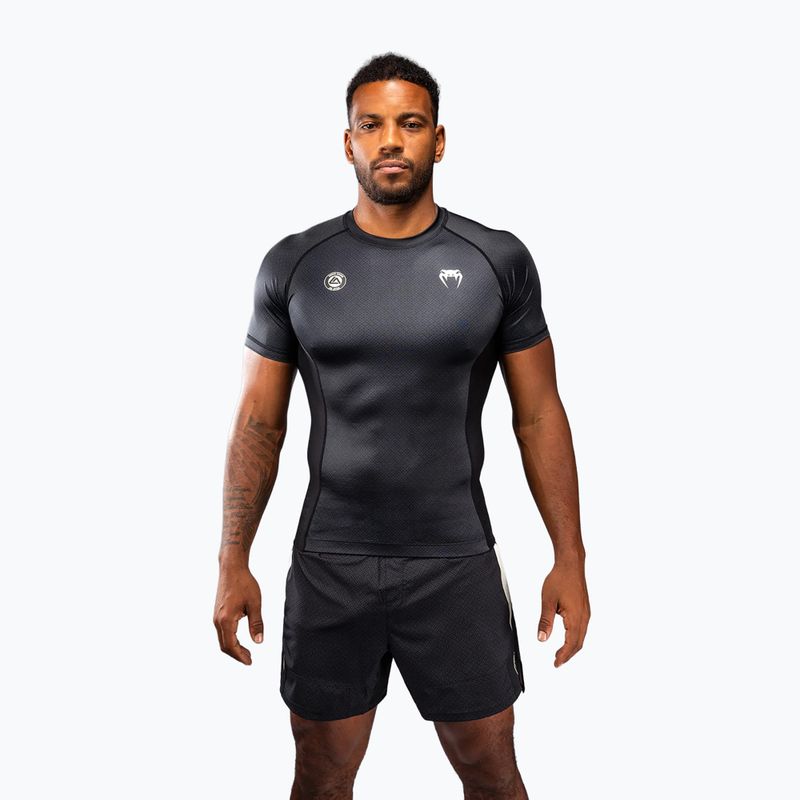 Rashguard da uomo Venum Roger Gracie Academy black