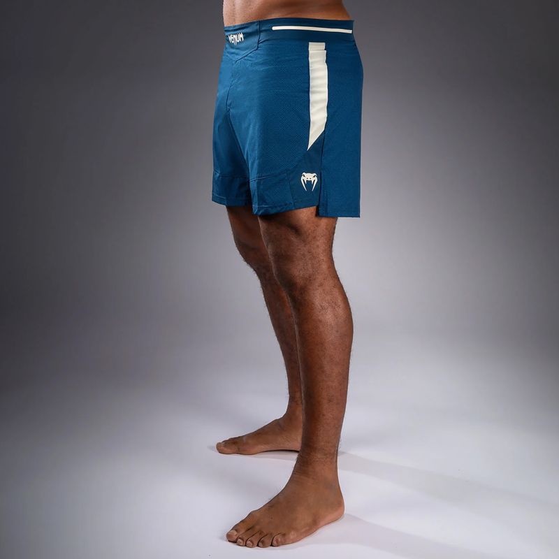 Pantaloncini da allenamento uomo Venum Roger Gracie Academy Fightshorts blue 4