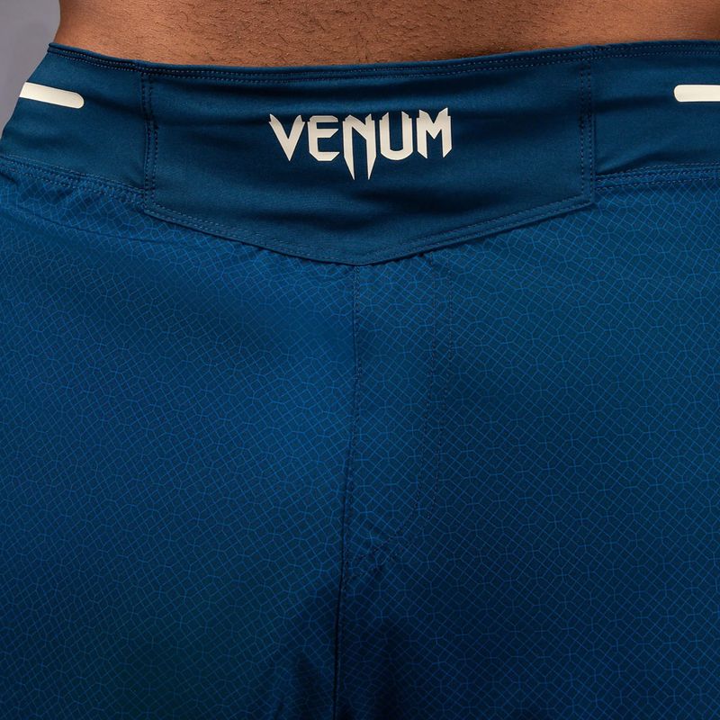Pantaloncini da allenamento uomo Venum Roger Gracie Academy Fightshorts blue 5